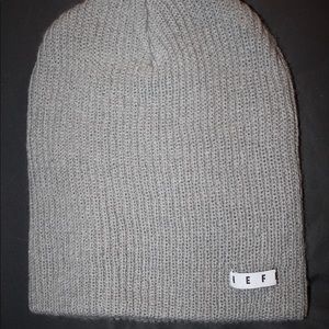 Light Grey Neff Beanie
